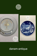 Royal Copenhagen Christmas in Canada Platte 1990