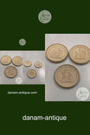 Bertel Thorvaldsen Small Peter Ipsen Terracotta Mini Platters, Spring, Autumn and Winter