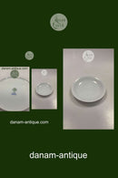 Royal Copenhagen Hvid Tallerken No 619