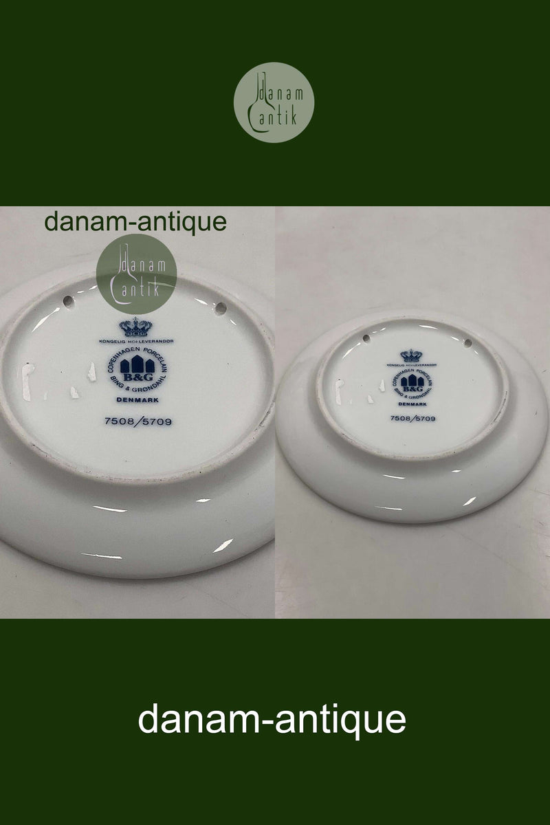 Bing og Grøndahl Skibsplatte fra 1974 Lille