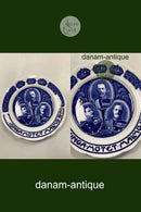 Rørstrand Platte Nordisk Konge møde Malmø 1914 Sverige Bølgekant