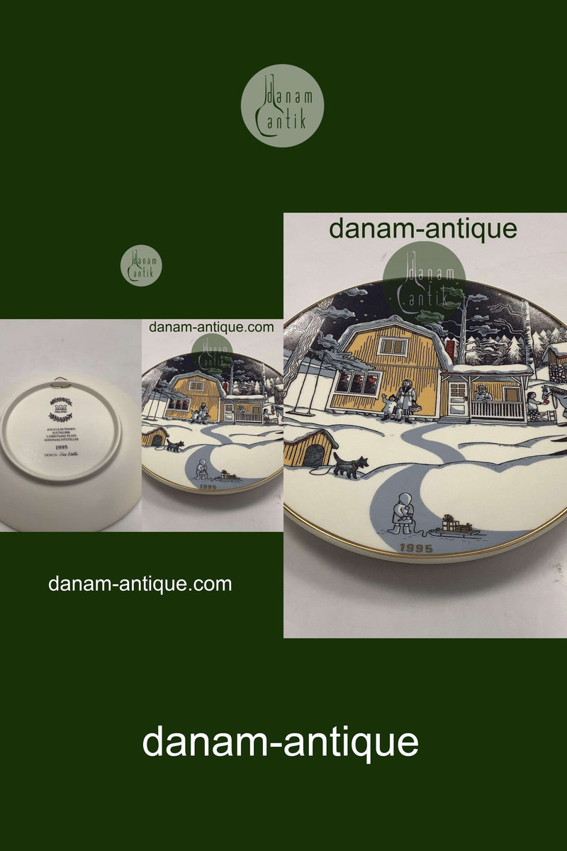 Arabia Finland Juleplatte 1995