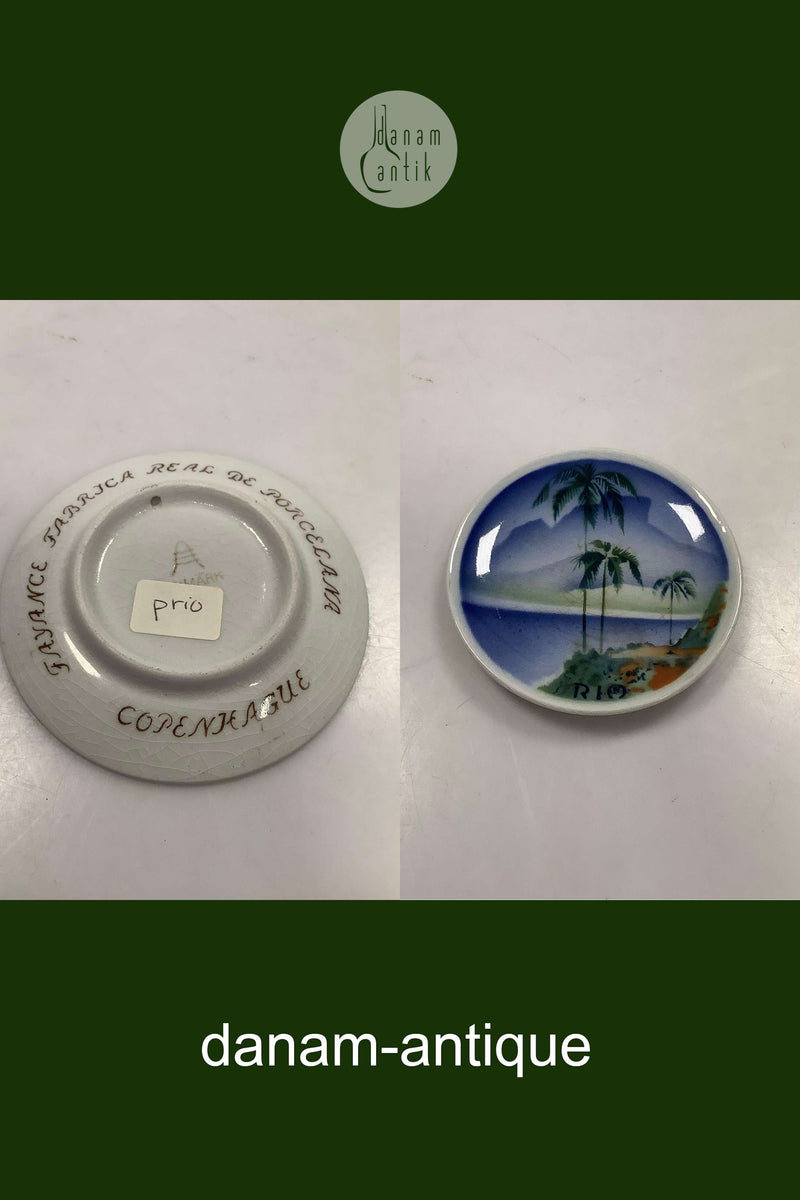 Royal Copenhagen 2010 Plaquette Rio de Janeiro Verdensudstillingen 1908