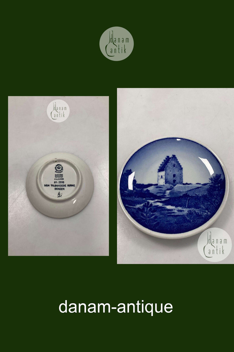 Royal Copenhagen 2010 Plaquette No. 81 - The Sanded Church, Skagen