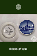 Royal Copenhagen 2010 Plaquette Nr. 51 Nakskov Chr. X Reiter Statue Maßnahmen 8cm / 3,15 Zoll