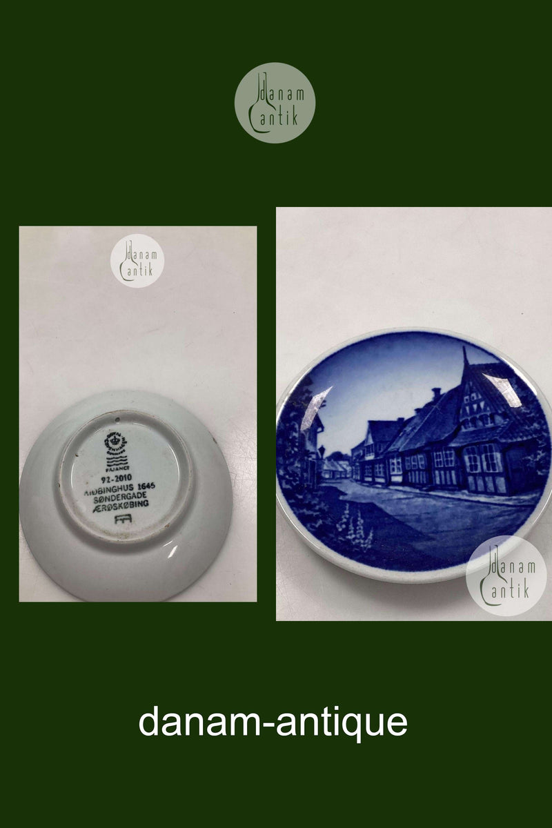 Royal Copenhagen 2010 Plaquette No 92 Kjøbinghus, Søndergade