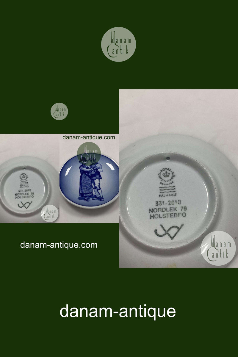 Royal Copenhagen 2010 Plaquette 331 Nordlek 79, Holsterbro