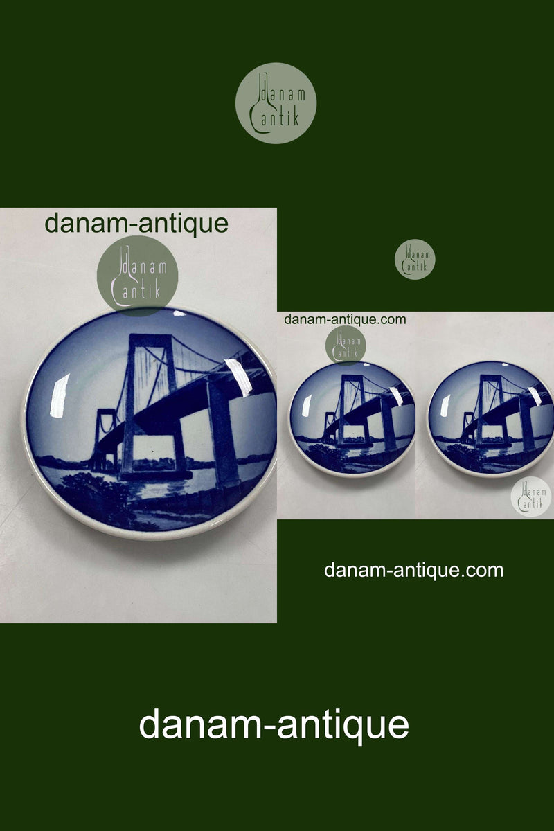 Royal Copenhagen 2010 Plaquette No 88 The New Little Belt Bridge