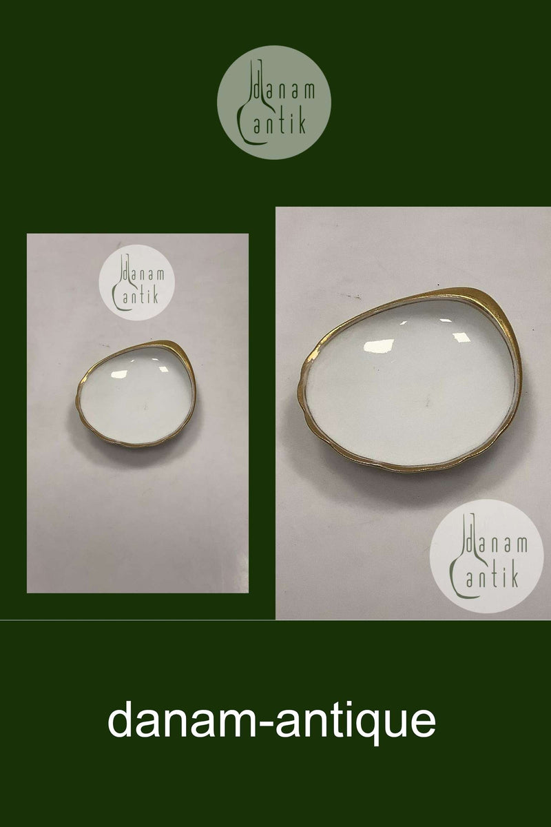 Bing and Grondahl Offenbach 1 / Herregaard 鱼子酱碗 / 200 号黄油碗