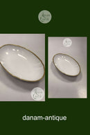 Bing og Grøndahl Offenbach 1 / Herregaard ovalt Assiet