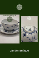 Royal Copenhagen Musselmalet Riflet Thekop / Kontorkop No 75