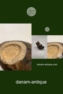 Arne Ingdam Figur af Bjørne Unge i lækker glasur