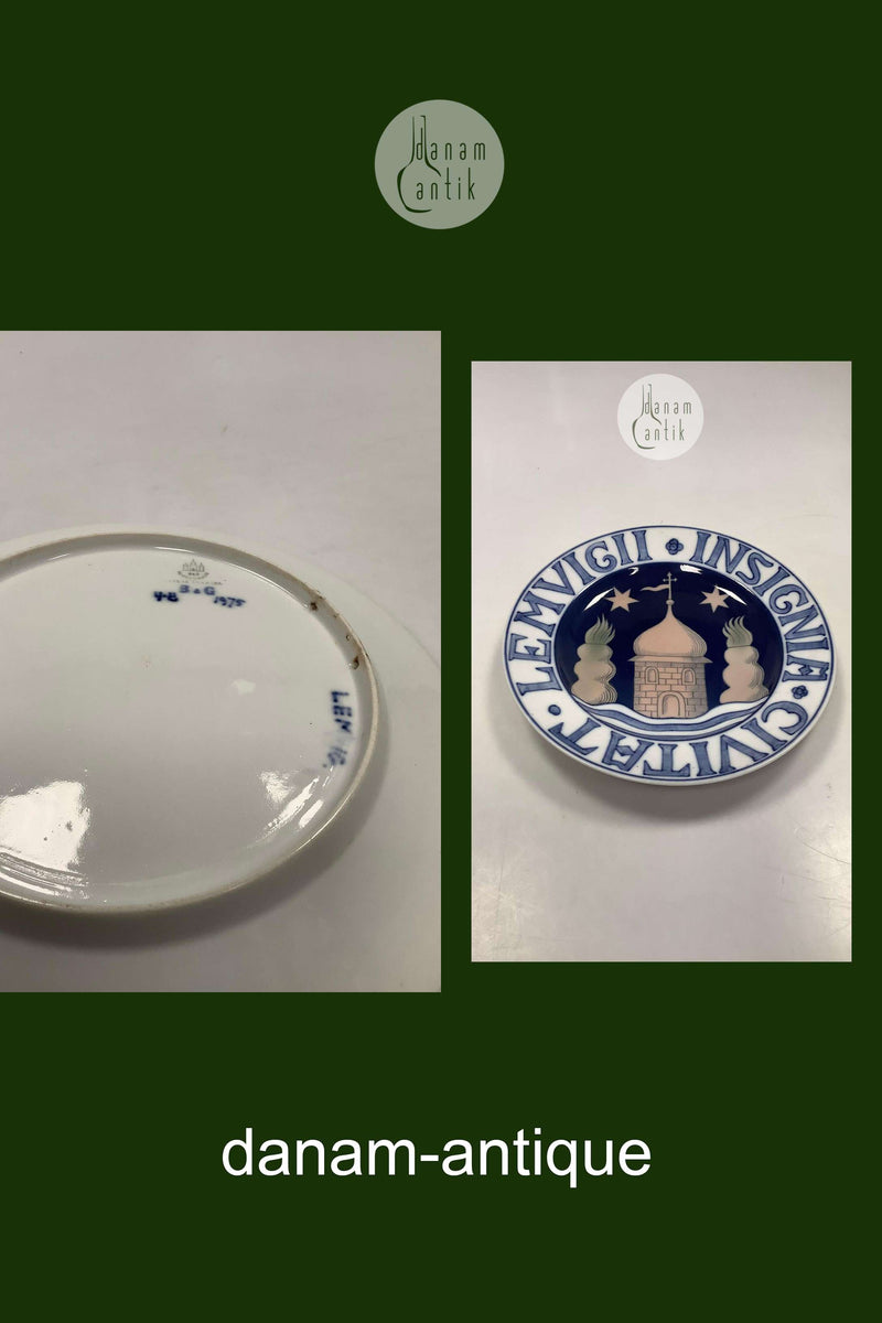 Bing og Grøndahl Byplatte for Lemvig