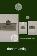 Royal Copenhagen Händlerzeichen mit Gold