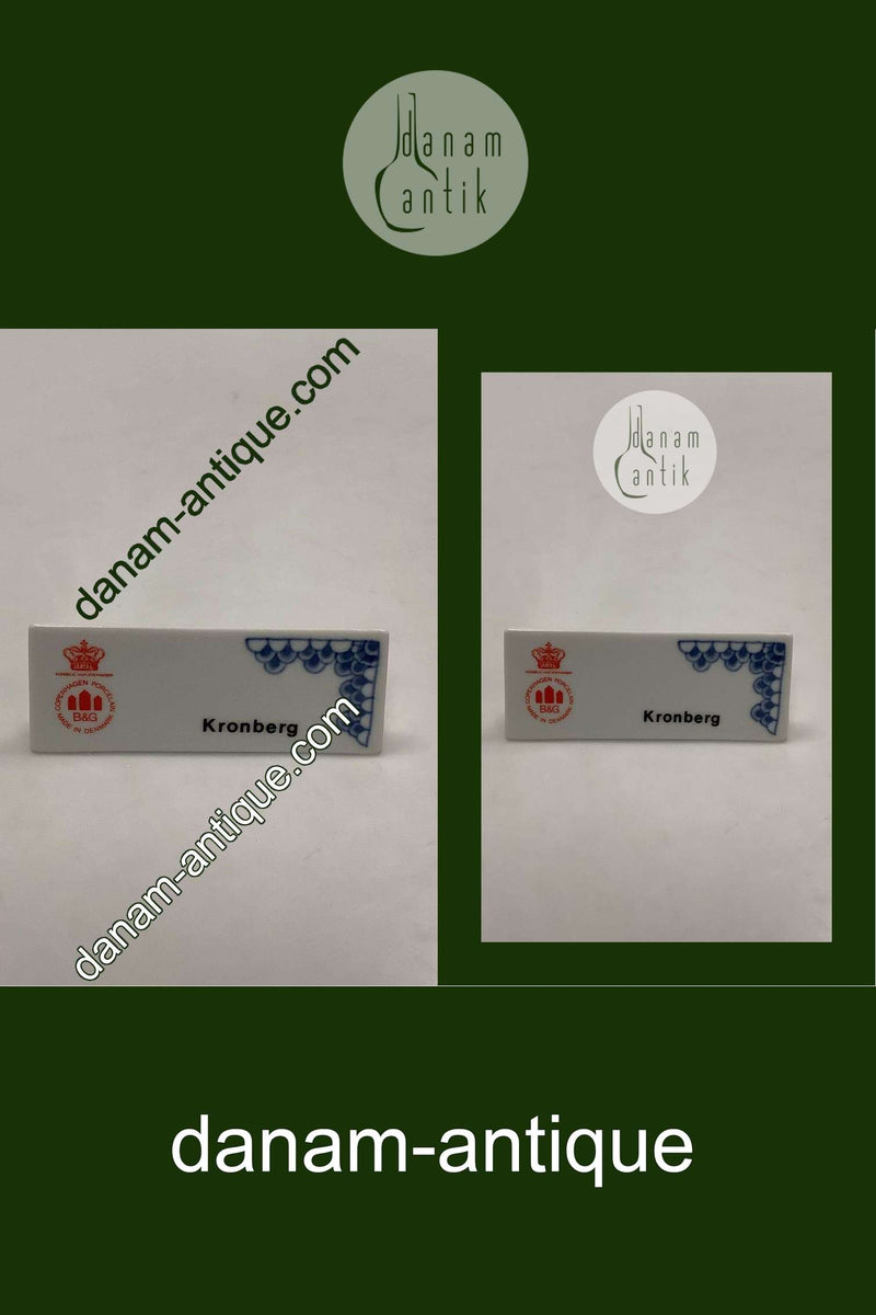 Bing og Grøndahl Forhandler Skilt Kronberg