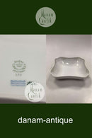 Royal Copenhagen Prinsesse Guld Firkantet Skål No 578