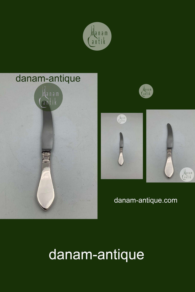 Georg Jensen Sterling Sølv Antik Frugtkniv/Barnekniv No 321