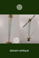 Georg Jensen Golden Christmas Lyseholder - Engel 1993