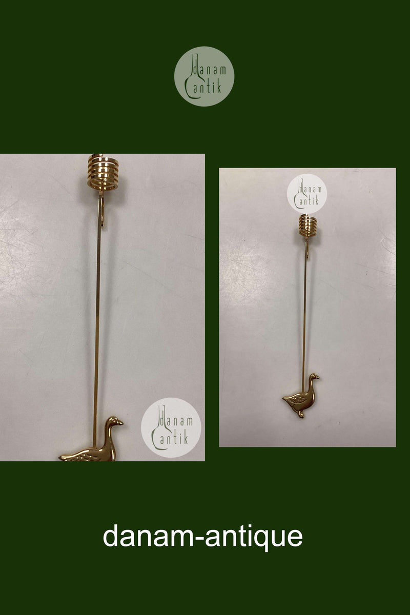 Georg Jensen Golden Christmas Lyseholder - Gås 1998