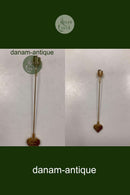 Georg Jensen Golden Christmas Lyseholder - Julehjerte 1997