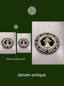 Aluminia Stor Juleplatte fra 1918 Weihnachten