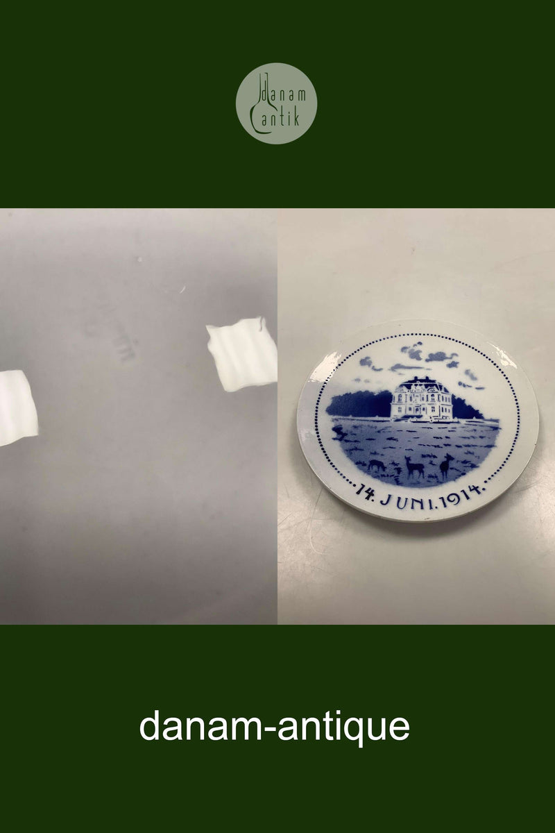 Aluminia Platte 14 Juni 1914 Eremitageslottet