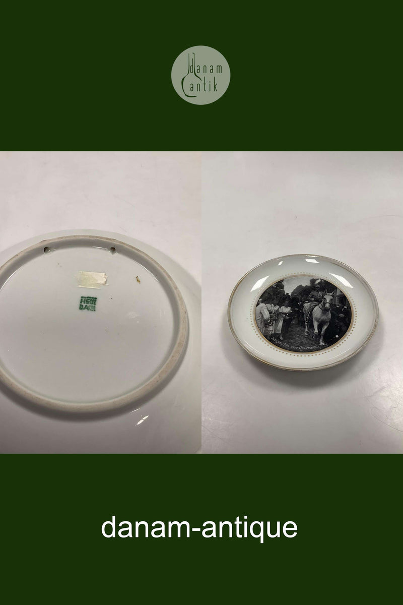 Heubach Platte Kongen Rider over Grænsen Danmark