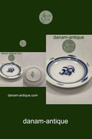 Bing og Grøndahl Jubilæumsstel / Blå Nellike Lille Tallerken