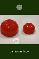 Holmegaard Palet / Carnaby Orange Glas Skål