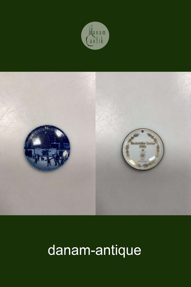 Bing og Grøndahl Christmas in America Ornament 1988