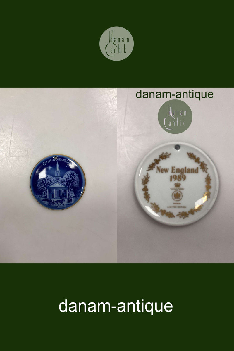 Bing og Grøndahl Christmas in America Ornament 1989