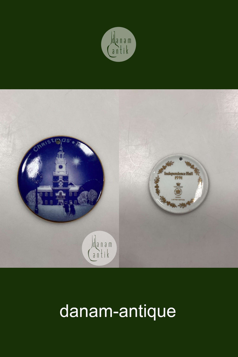 Bing og Grøndahl Christmas in America Ornament 1991