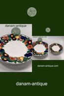 Royal Copenhagen Golden Summer / Gylden Sommer Stort Rundt Fad No 730