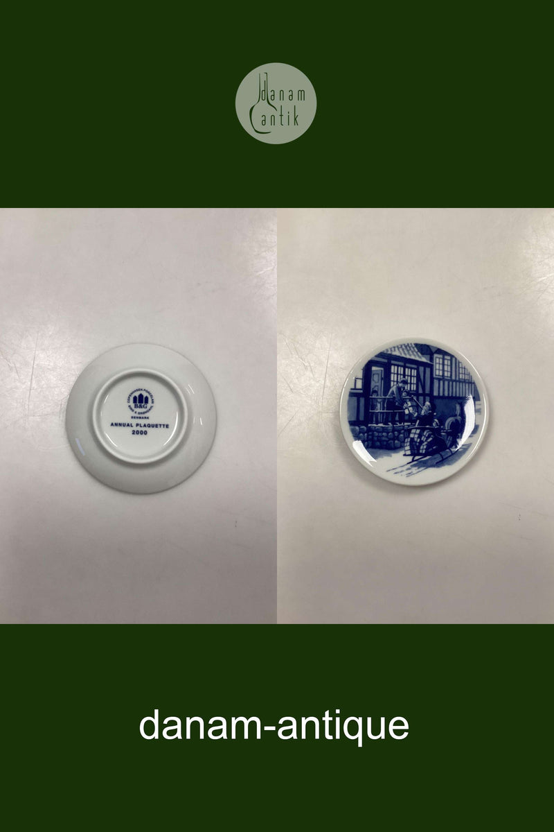 Bing og Grøndahl Juleplaquette fra 2000