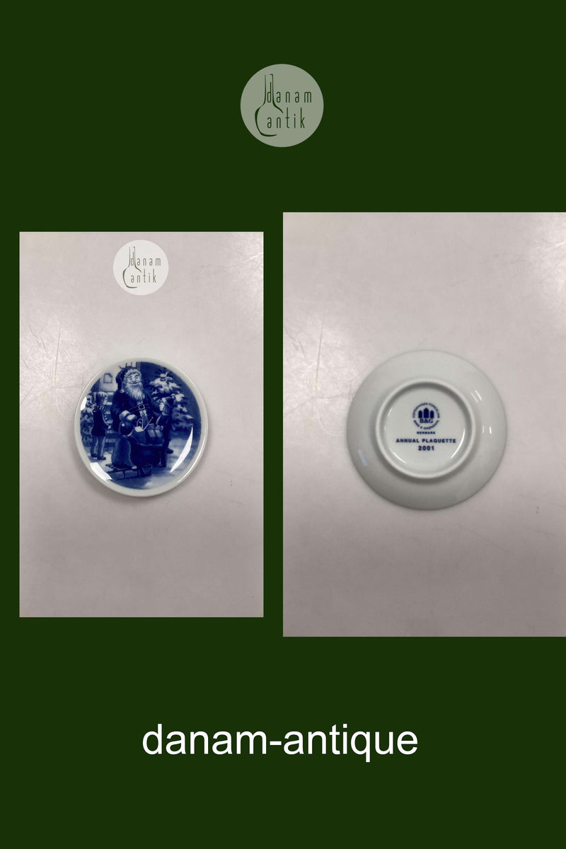 Bing og Grøndahl Juleplaquette fra 2001