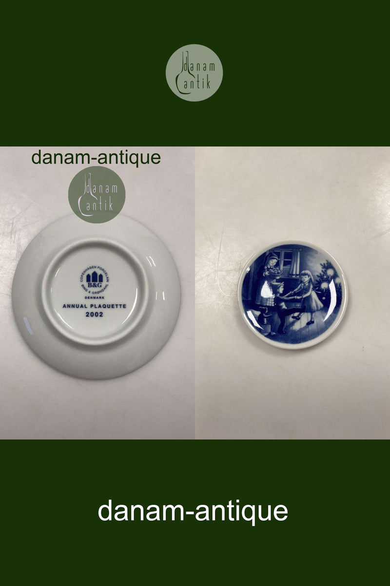 Bing og Grøndahl Juleplaquette fra 2002