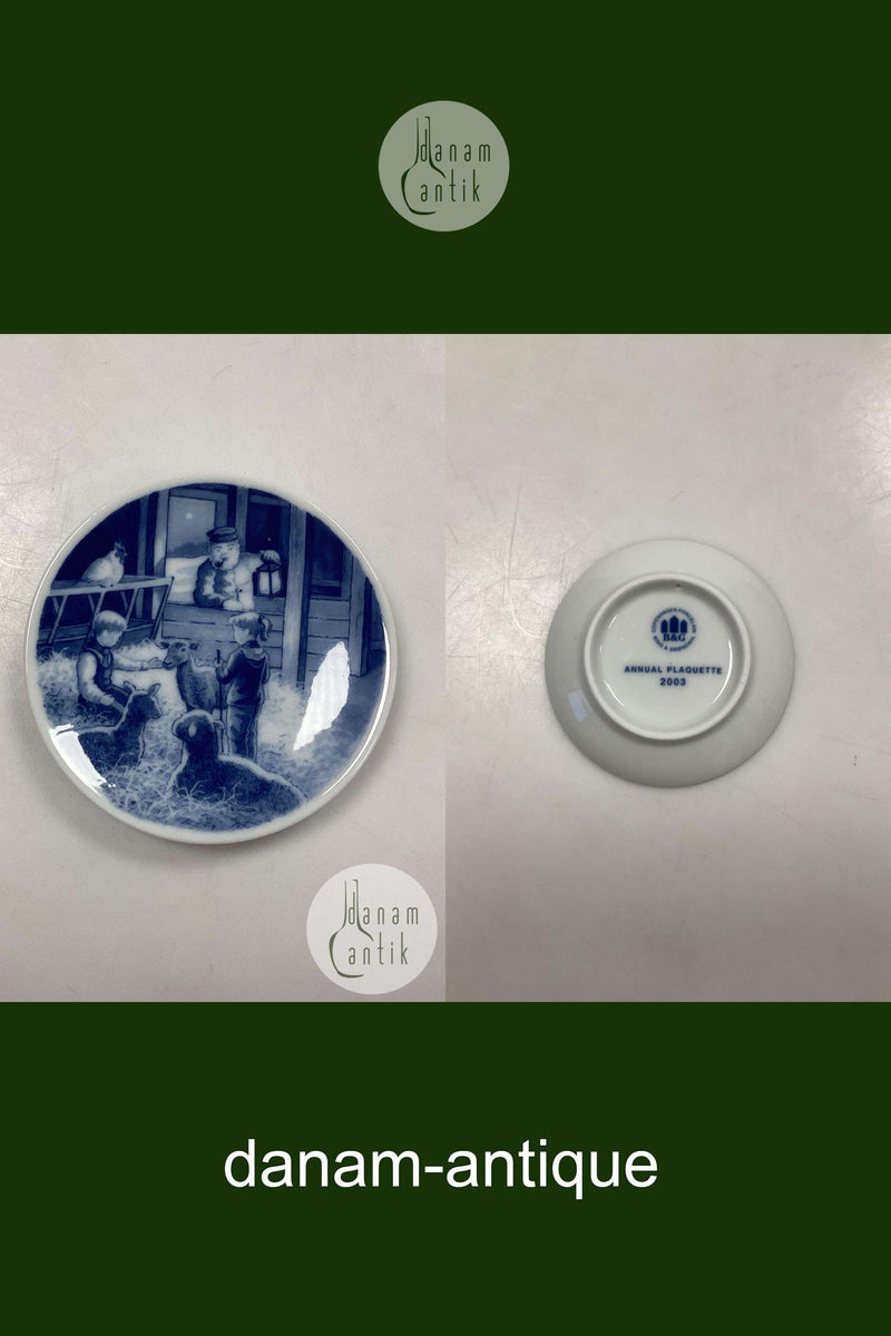 Bing og Grøndahl Juleplaquette fra 2003