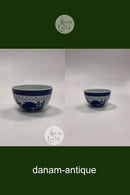 Royal Copenhagen Blå Tranquebar Thekop uden hank No. 957