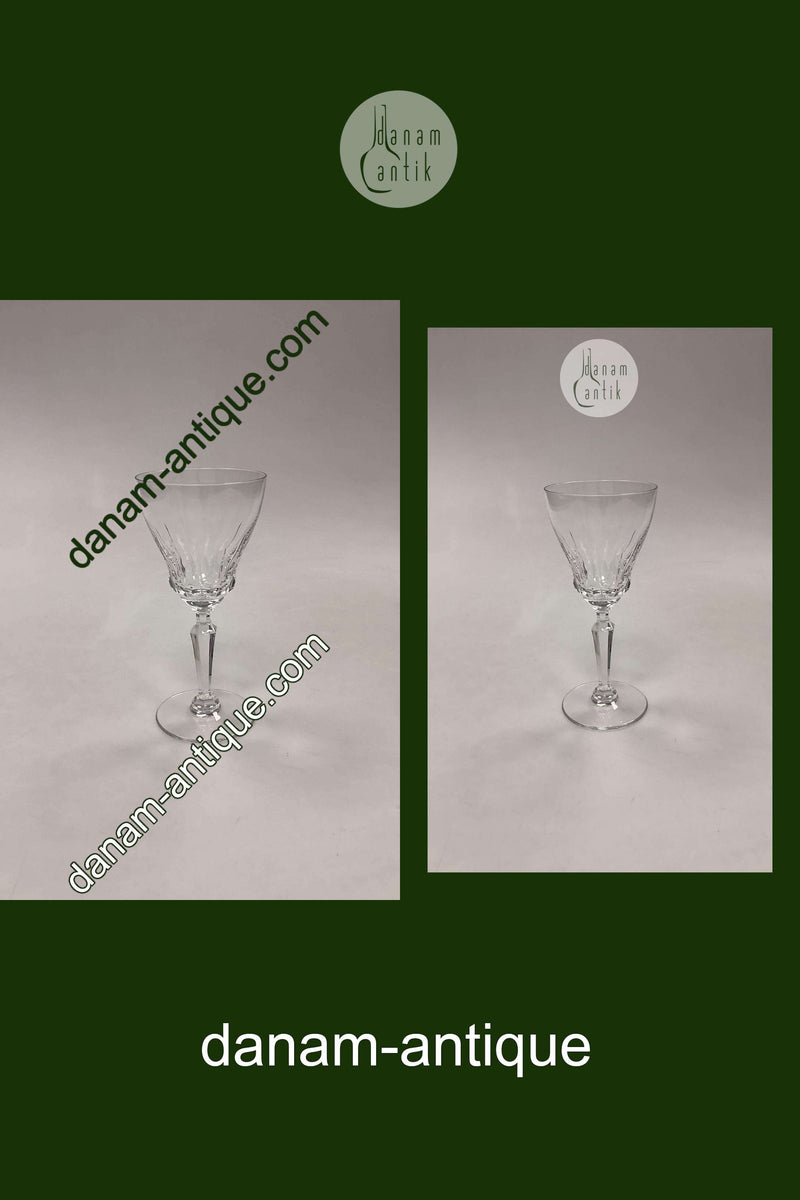 Val St. Lambert Goethe Millet Hedvinsglas