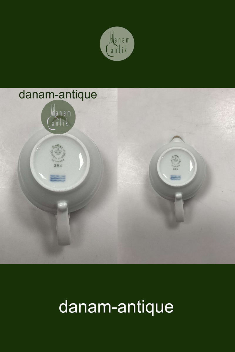 Royal Copenhagen Grå Magnolia Flødekande No. 394