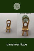 Georg Jensen Forgyldt Messing Cafe Stol Vedhæng