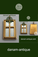 Georg Jensen Forgyldt Messing Vindue Vedhæng No. 5204