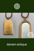 Georg Jensen Forgyldt Messing Vindue Vedhæng No. 5201