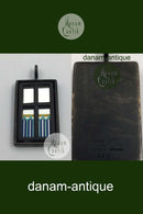 Georg Jensen Oxideret Messing Vindue Vedhæng No. 520