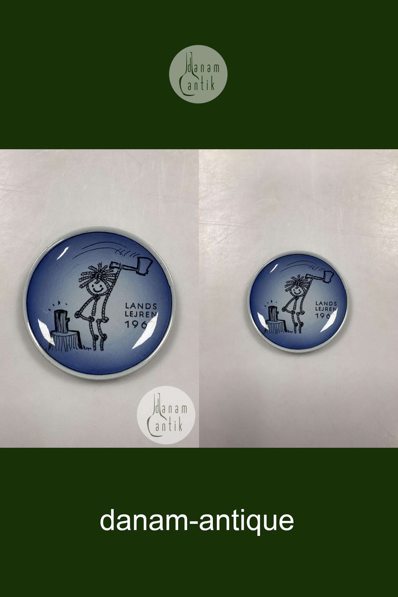 Royal Copenhagen 2010 Plaquette Scout National Camp 1967