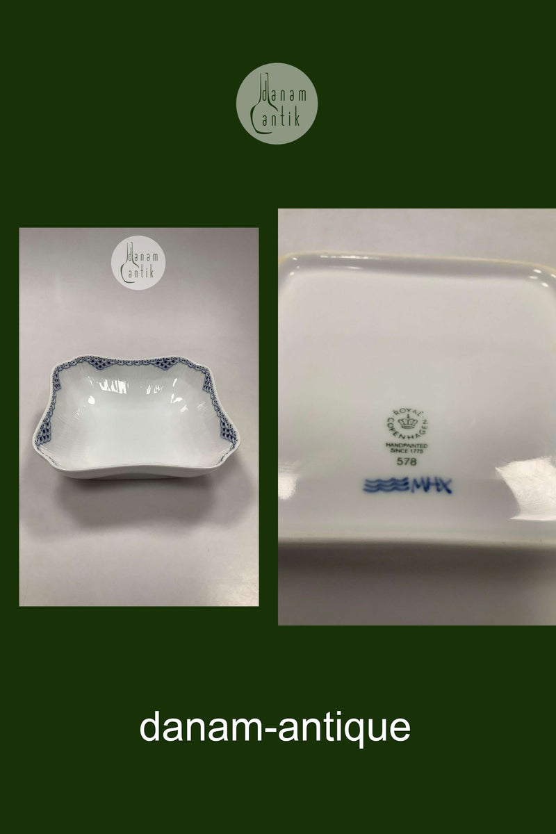 Royal Copenhagen Prinsesse Blå Kartoffelskål No 578