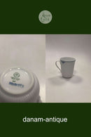 Royal Copenhagen Prinsesse Blå Kaffekop med hank No. 497