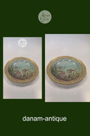 Royal Copenhagen Privatmalet Flora Danica Fisketallerken No 3554