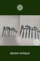 Georg Jensen Sterling Sølv Cypres Bestik Sæt af 96 dele til 12 pers