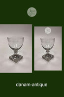 Holmegaard Gorm den Gamle - Grålig tone Vinglas 8,9 cm Ø